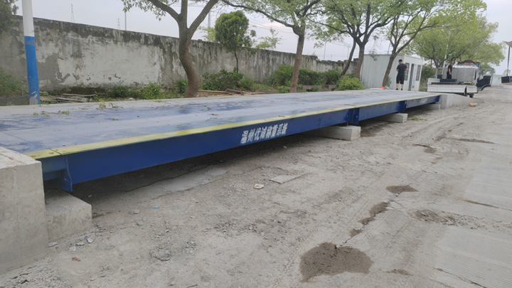 溫州地磅.中交建筑溫州浙南科技城100噸地磅